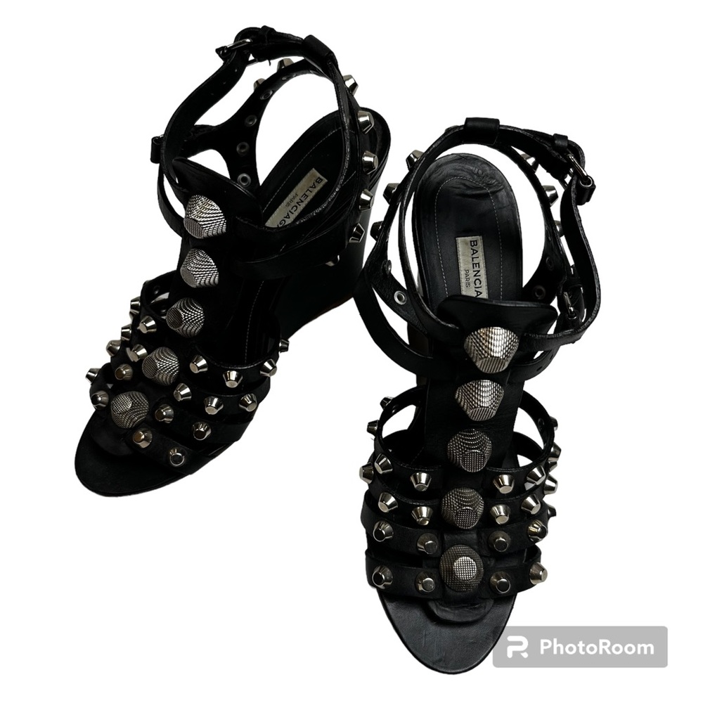 balenciaga arena gladiator sandals